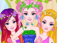 play Barbara Fairy Princess Hairstyles