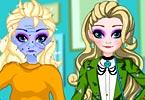 Elsa Magic Fashion Makeover