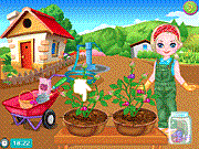play Baby Vegetable Planting Game