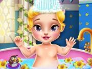 play Aurora Baby Bath