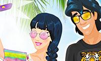 play Princess Couple: Travel Selfie