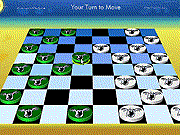 play Checkers Board Game