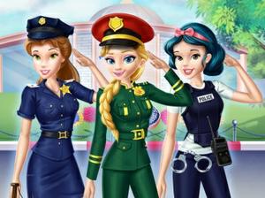 play Disney Girls At Police Academy