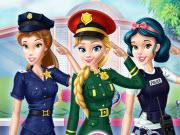 play Disney Girls At Police Academy