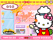 play Hello Kitty Cut Fruit Game