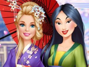 Barbie Visits Mulan