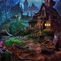 play Halloween Dark Palace Escape