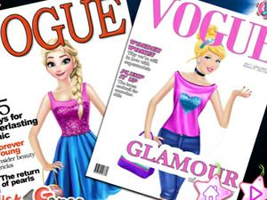 play Princesses On Vogue Cover