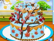 Autumn Wedding Cake