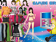 play Gaming Girl Dressup Game