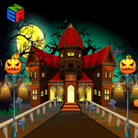 play Halloween Tough Path Ahead Escape