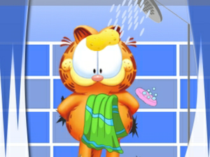 Messy Garfield