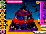 play Spooky Cake Decorating Game