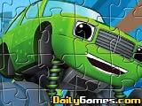 play Pickle Monster Truck Puzzle De Blaze