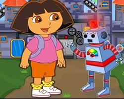 play Dora'S Mechanical City Journey