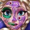 play Enjoy Elsa Scary Halloween Makeup