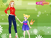 play Mother And Daughter Dress Up Game