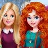 play Barbie Visits Merida