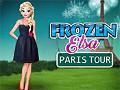 play Frozen Elsa Paris Tour Dress Up