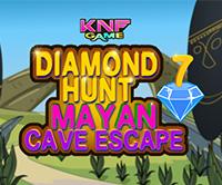play Diamond Hunt 7 - Mayan Cave Escape