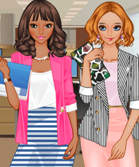 Office Girls Dress Up Game