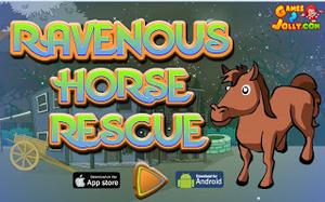 play Ravenous Horse Rescue Escape