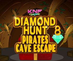 play Diamond Hunt 8 Pirates Cave Escape