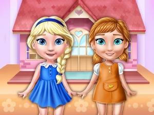 play Ellie And Annie Doll House