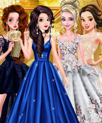 Princess Royal Ball Dress Up Game