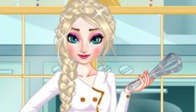 play Elsa Cooking Style