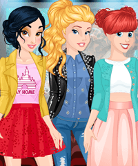 Princess College Lookbook Game