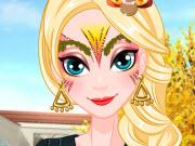 play Elsa Thanksgiving Face Painting