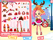 play Color Girl Christmas Shopping Game