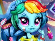 play Rainbow Dash K-Pop Fashion