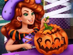 Jessie'S Halloween Pumpkin Carving