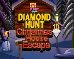 play Diamond Hunt 10 Christmas House Escape