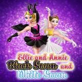 play Ellie And Annie Black Swan And White Swan