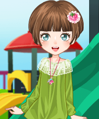 Slide Playing Dress Up Game