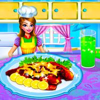 play Cooking Fresh Red Fish