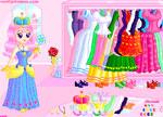 play Glitter Princess Dress Up
