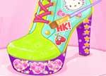 play Hello Kitty Shoe Designer