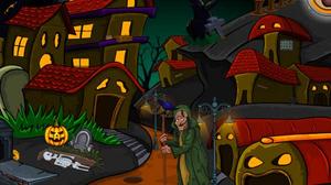 play Halloween Town Escape