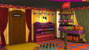 play Halloween Candy Shop Escape