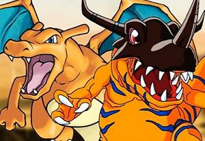 play Pokemon Vs Digimon: Worlds Collide