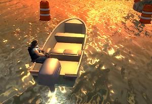 play Speed Boat Parking 3D