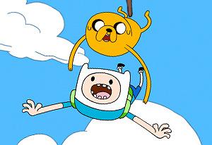 play Adventure Time: Jake And Finn'S Candy Dive