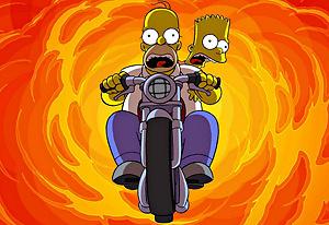 play The Simpsons: Family Race