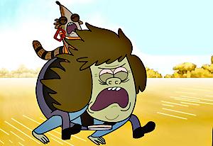 play Regular Show: Ride 'Em Rigby