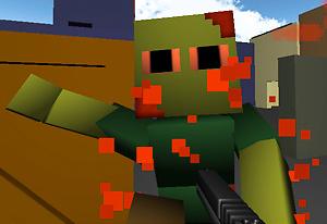 play Minecraft: Zumbi Blocks 3D