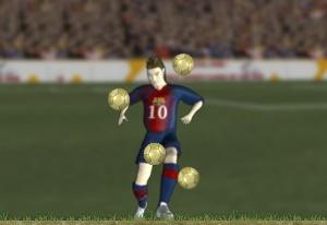 play Messi And His 4 Ballon D'Or
